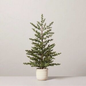 Hearth & Hand Magnolia 40" Faux Spruce Christmas Tree in Ceramic Pot - Target